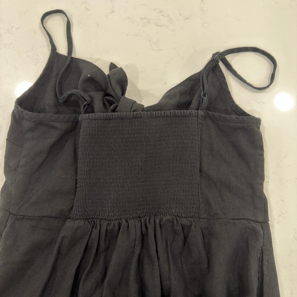 Old Navy Black Sleeveless Jumpsuit with Bow Detail - Picture 11 of 11